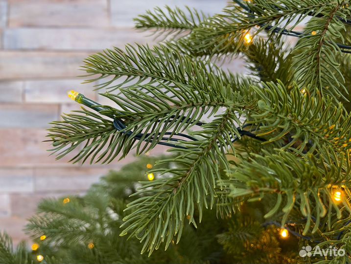 Искусственная Ель дворянская литая зеленая оптом и
