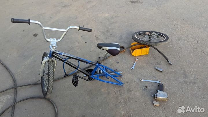 Велосипед BMX (Синий) Колёса 20