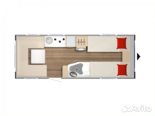 Прицеп-дача Buerstner Averso, 2022