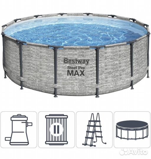 Бассейн bestway каркасный 457х122 см