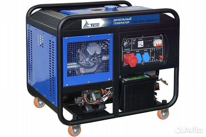 Дизель генератор TSS SDG 10000EH3