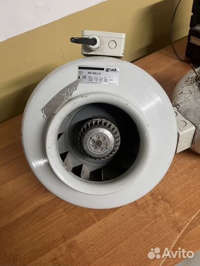 Канальный вентилятор 160 и 200