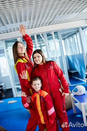 Полёты в аэротрубе