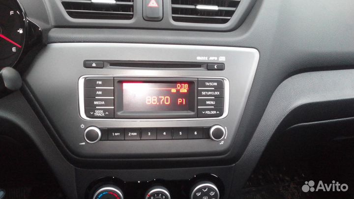 KIA RIO 3 магнитола без рамки