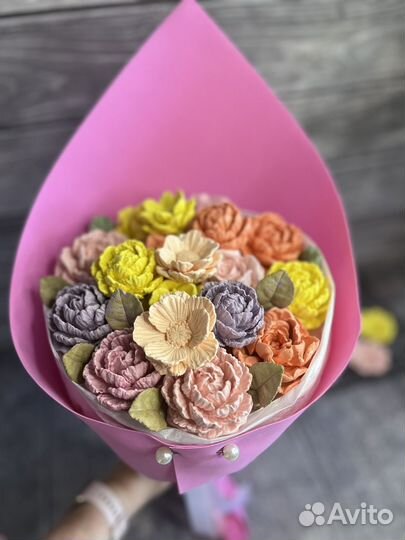 Букет из зефира Зефир Цветы