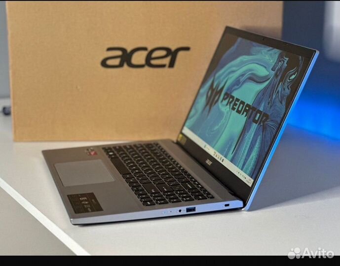 Ноутбук новый Ryzen 7 5700U 16/512 IPS