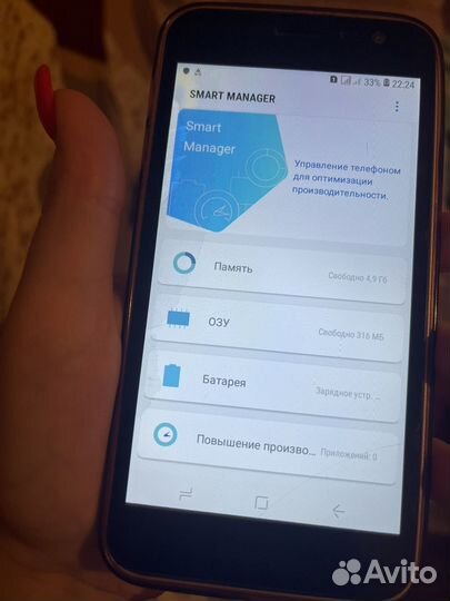 Телефон Samsung j