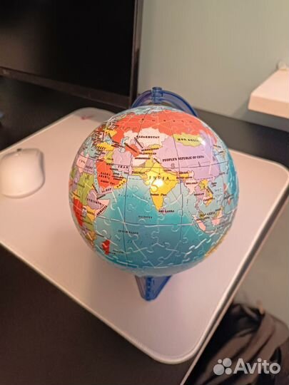 Глобус -пазл