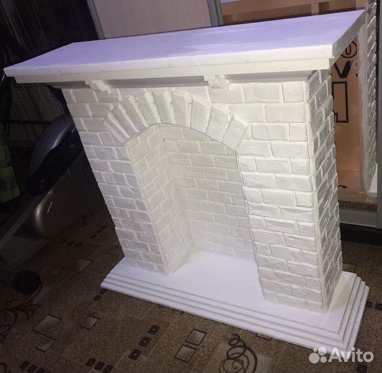 Фальш камин из пеноплекса
