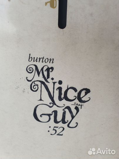 Сноуборд Burton nice guy 152