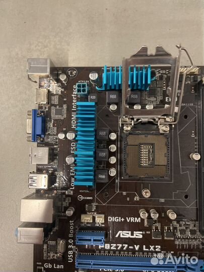 Материнская плата z77 нерабочая с ремонта