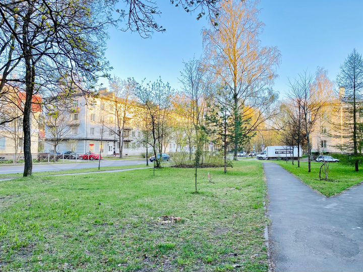 3-к. квартира, 55 м², 2/4 эт.