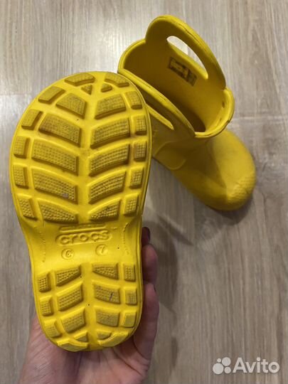 Сапоги детские Crocs с7