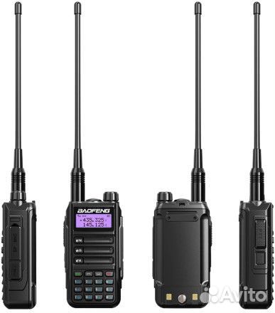 Рация Baofeng Black UV-16 Pro Max V1 (5W) IP68