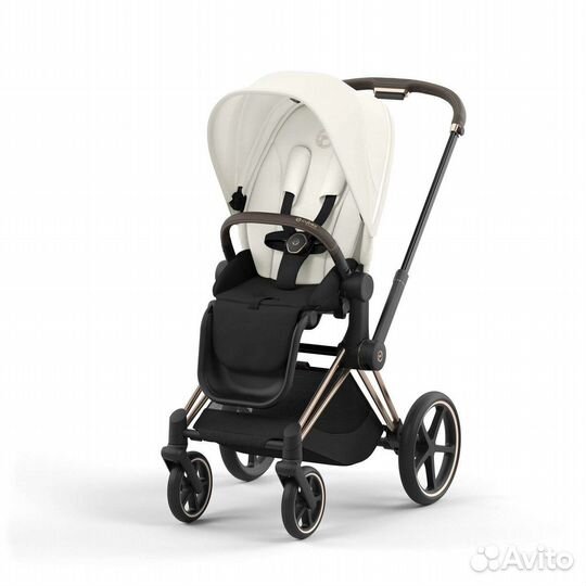 Коляска 2в1 Cybex Priam 4, Off white