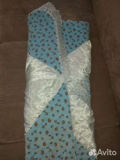 Одеялко (конверт) детское на выписку