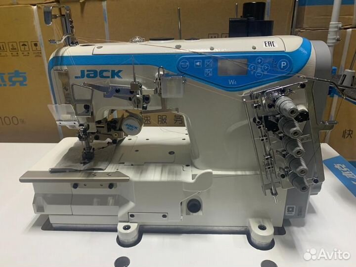 Плоскошовная машина автомат Jack JK-W4-UT-01GB