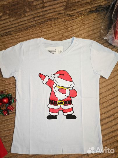 Футболка новогодняя для фотосессии