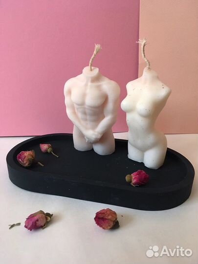 Свечи «Женский и Мужской торс»