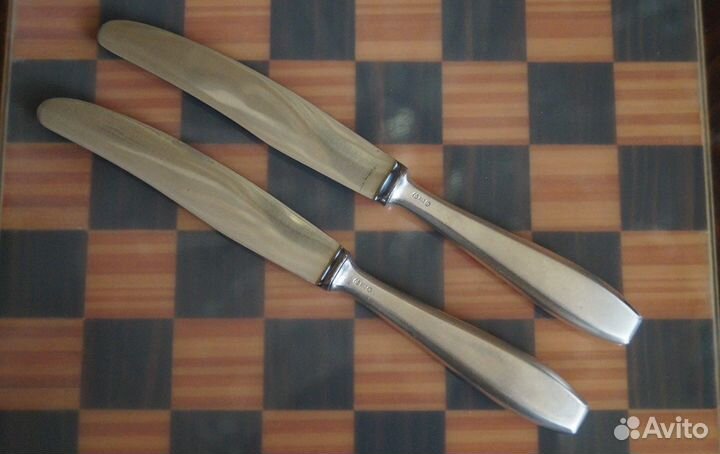 Ножи столовые, серебро, Auerswald