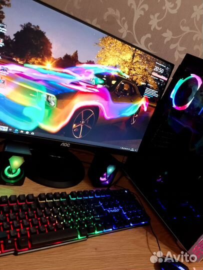 Игровой пк монстр/gtx1080/32гб/28 лог.Ядер