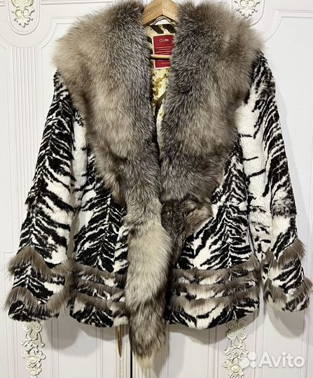 Р44-48 б/у Шуба женская натуральный мех