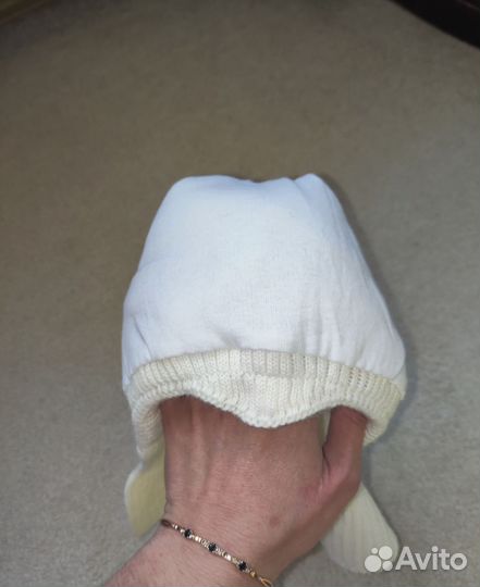 Шапка шлем для малыша 40 -42