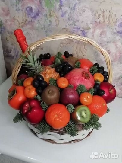 Фруктовые букеты из сезонных фруктов