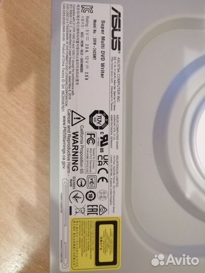 Оптический DVD привод Asus DRW-24D5MT