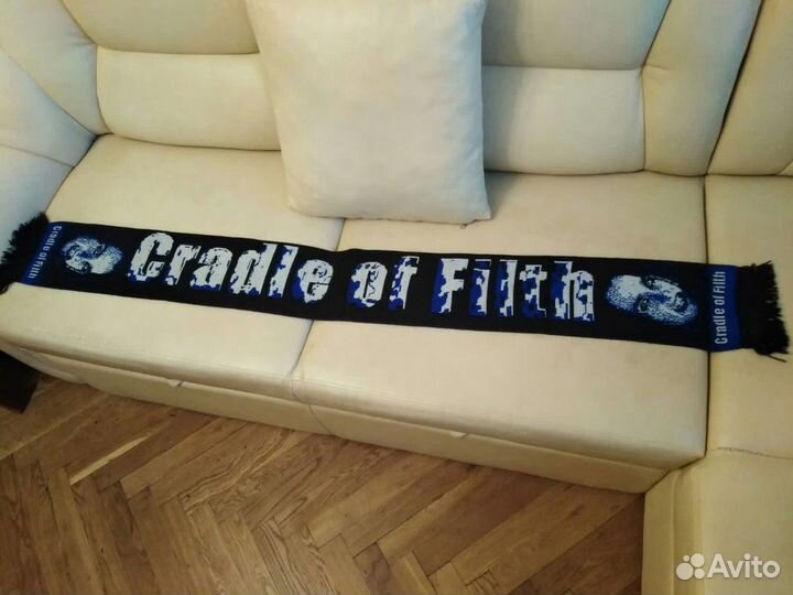 Шарф рок группа металл Cradle of Filth мерч 90ые г