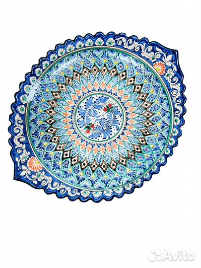 Ляган овальный 42 см синий Мехроб