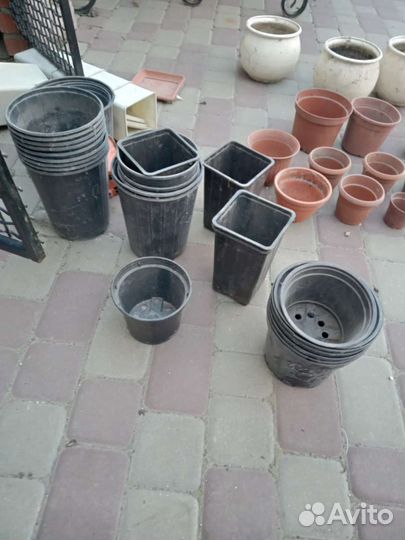 Кашпо горшок для цветов и для рассады