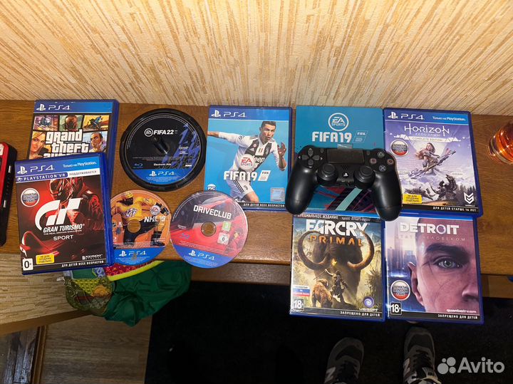 Игры диски Sony PS4 gta far cry fifa gran turismo