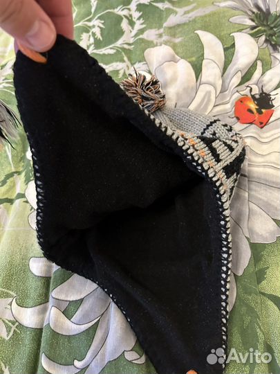 Шапка с косами