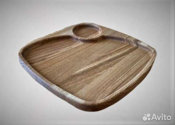 Менажница (деревянная, дуб, ясень, бук)