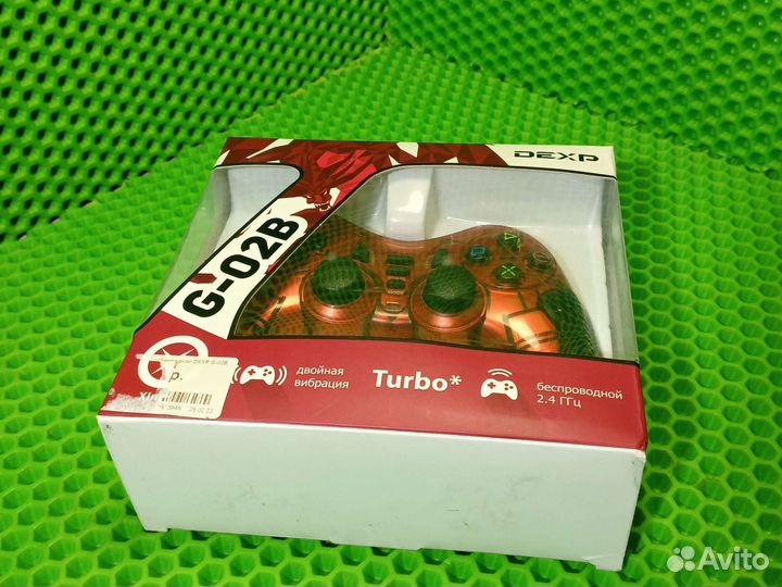 Беспроводной геймпад dexp G-02B для PS3/PC