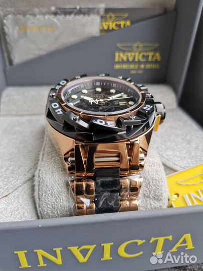 Большие Механические Часы Invicta Ripsaw Мужские