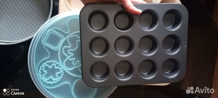 Силиконовые и металлические формы для выпечки