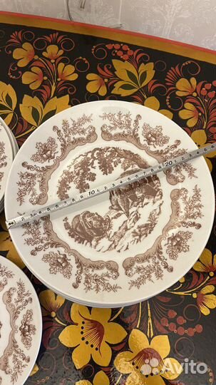 Сервиз столовый охота Bohemia