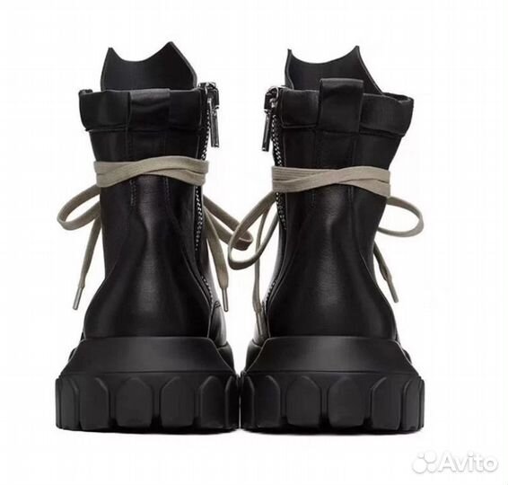 Ботинки с мехом Rick Owens Army Bozo Tractor Boots