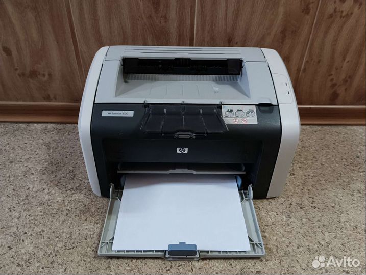 Принтер лазерный HP LaserJet 1020, ч/б, A4
