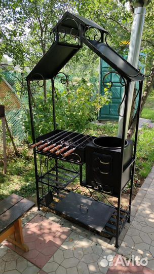 Мангал из стали