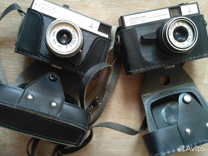 Фотоаппараты Смена 8М и Смена Символ СССР