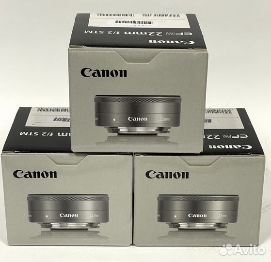 Canon EF-M 22mm f/2 STM (новый)