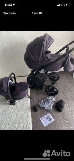 Коляска verdi mocca 3 в 1