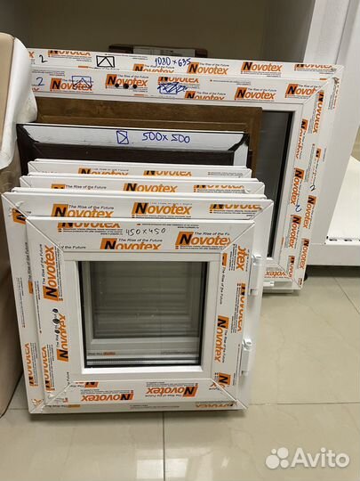 Окно пластиковое одностворчатое