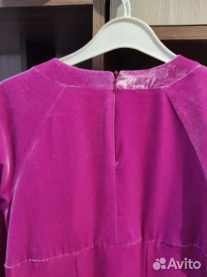 Бархатное платье