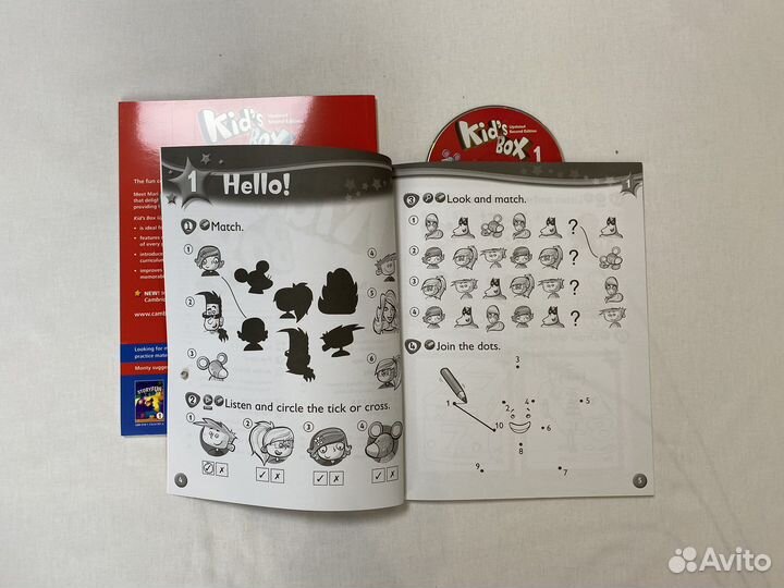 Kids Box 1/ комплект (AB,PB,CD) новый