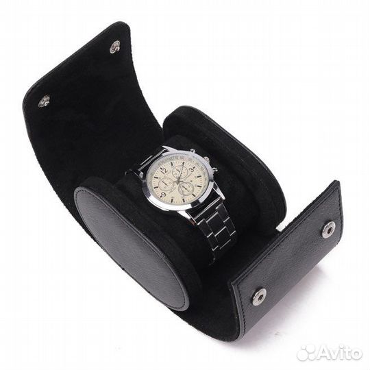 Футляр для часов/Travel Watch box (Черный)