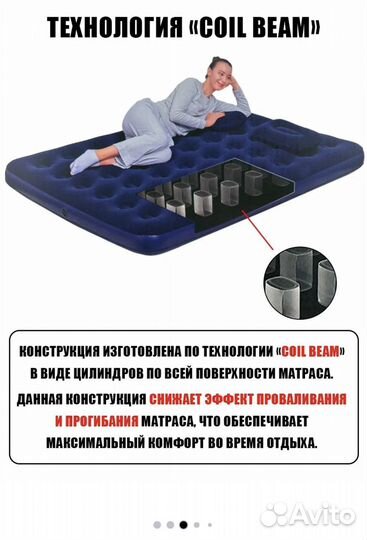 Матрасы надувные